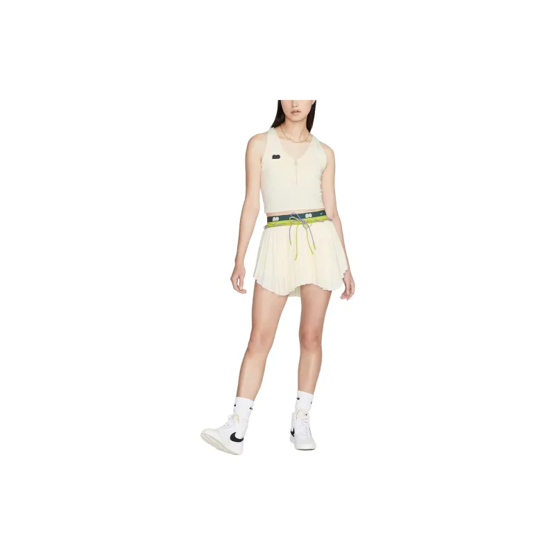Nike Casual Short Skirts Women's Ecru-1