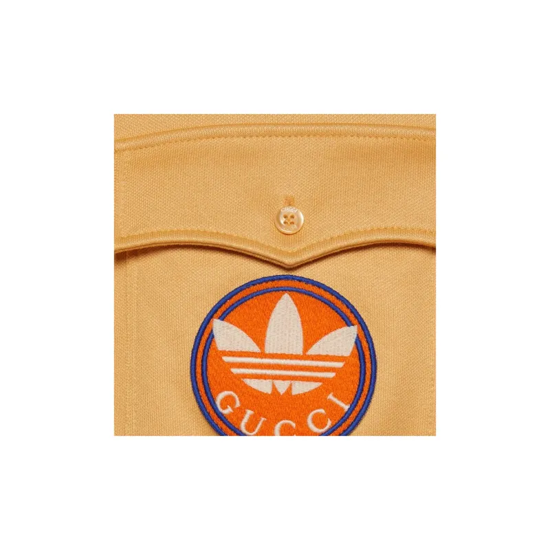 GUCCI x Adidas SS23 Bodysuits Women's Light Orange-4