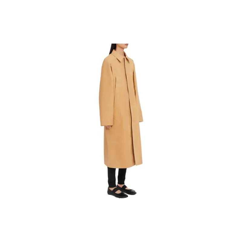MM6 Maison Margiela X Salomon Logo Printed Trench Coat-3