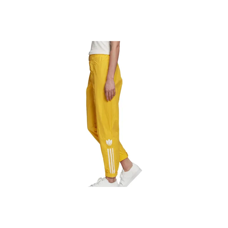 Adidas Casual Pants Women's Orange Yellow-4