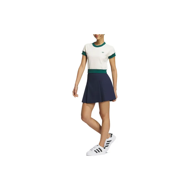 Adidas Originals x Notitle Casual Short Skirts Women's Navy-3