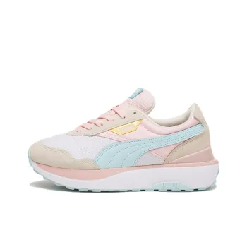 PUMA Cruise Rider Peony Cushioning Lightweight Kids Lifestyle Shoes Pink Blue Teenagers