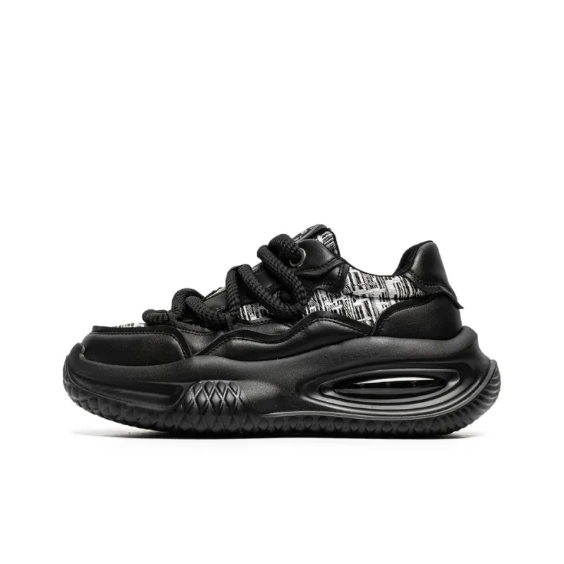 GNVA Wear-Resistant Slip-Resistant Lightweight Low-Top Chunky Sneakers Men's Box Included-7