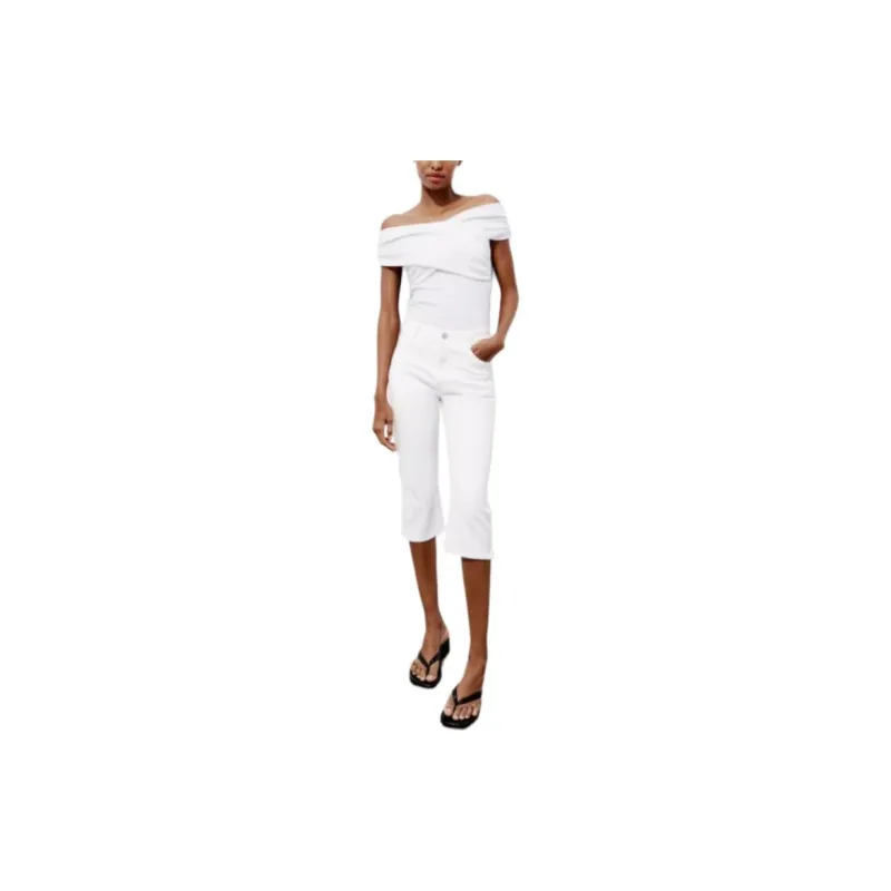 ZARA Bodysuits Women's White-4