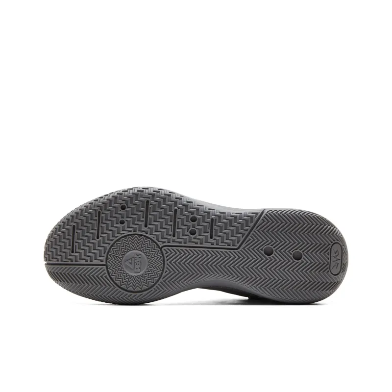 PEAK Hero 2 Basketball Shoes Men Low Top Silver Gray-5