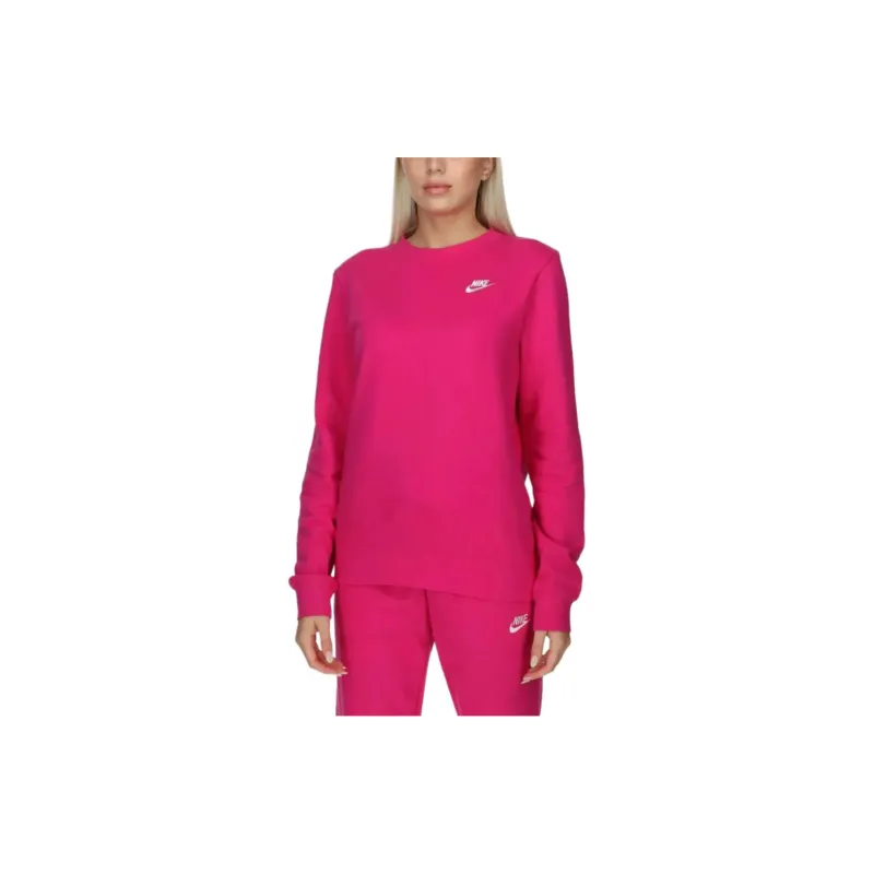 Nike SPORTSWEAR CLUB FLEECE Sweatshirt Women's Rose Red-3