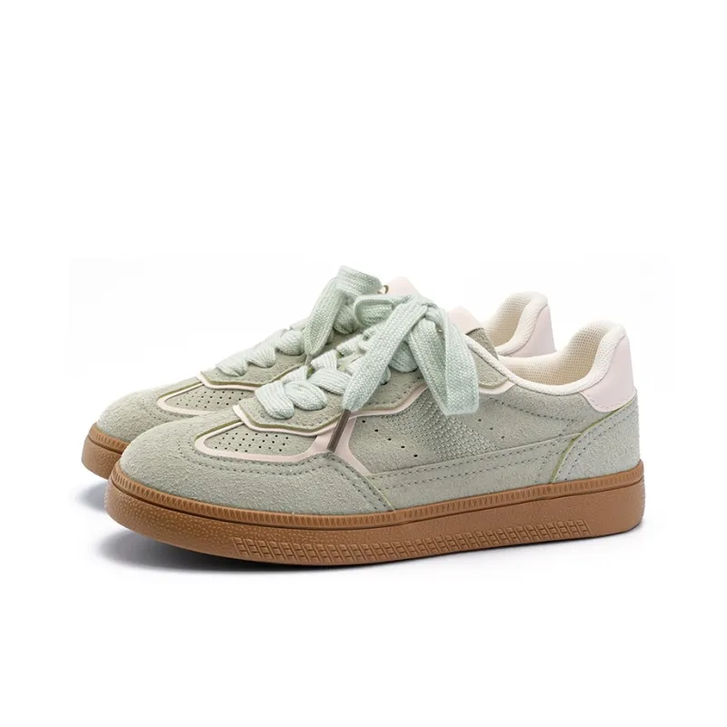 Dafu Leaps Forward German Army Trainers Anti-Slip And Wear-Resistant Breathable Low-Top Skateboard Shoes Women's-10