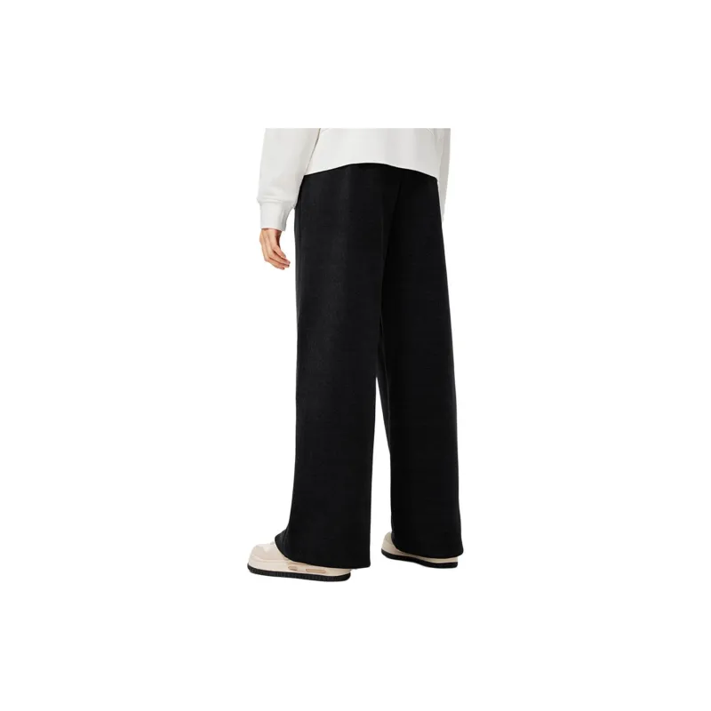 LiNing Sports Trend Series Knitted Sports Pants Women's Black-3