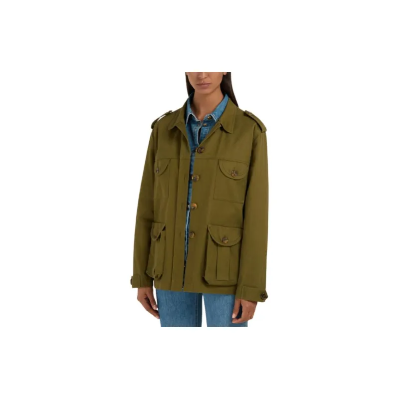 Blaze Milano SS24 Jackets Coats Women's Green-3