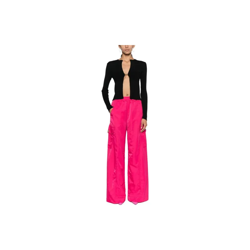 PINKO Wide leg Cargo Trousers-3