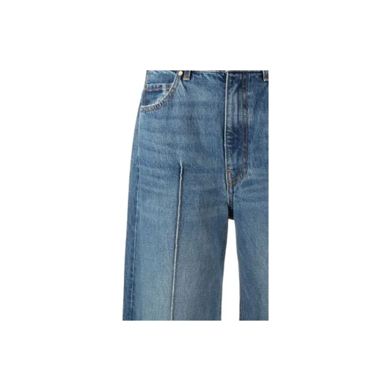 Ulla Johnson The Genevieve High rise Wide leg Jeans-3