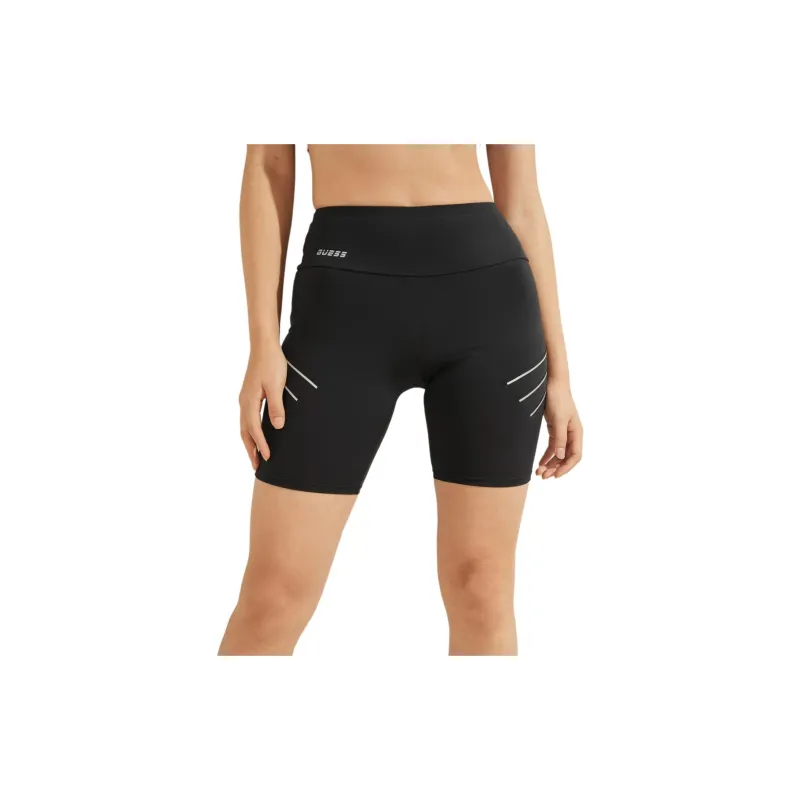 GUESS Dalia Biker Shorts Casual Shorts Women's Black-3