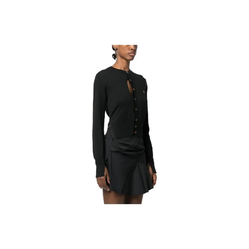 Vivienne Westwood SS23 Sweater Women's Black-3