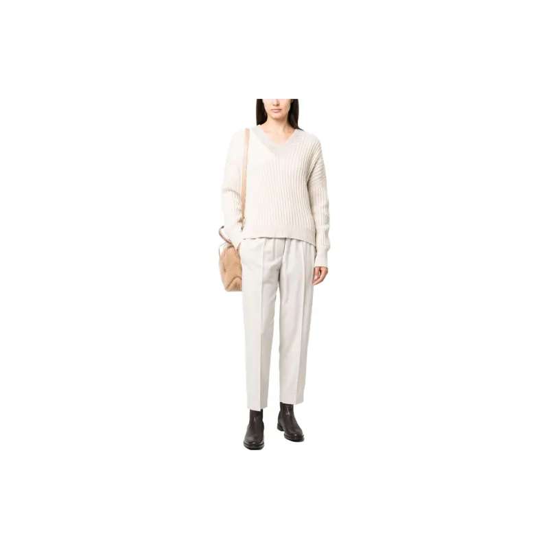 Brunello Cucinelli Elasticated waistband Trousers-1