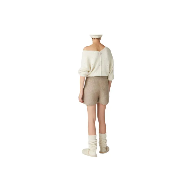 Loro Piana Cocooning Shorts Casual Shorts Women's Brown-3