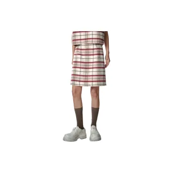 KIKAT Casual Short Skirts Women's Red
