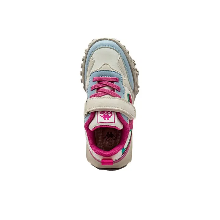KAPPA KIDS Anti Slip And Wear Resistant Breathable Low Top Casual Shoes Beige Plum Red Kids'-5