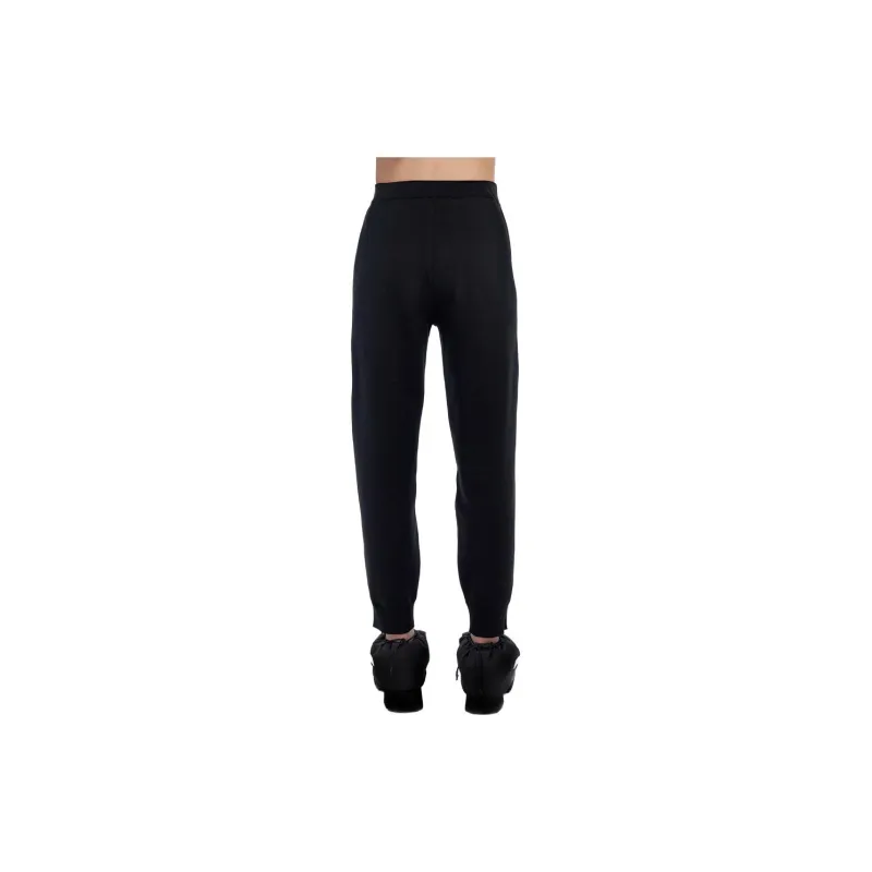 III VIVINIKO Knitted Sweatpants Women's Black-2