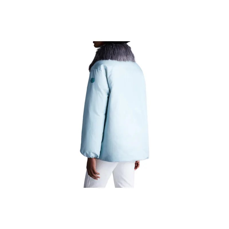Moncler FW22 Down Jacket Women's Blue-2