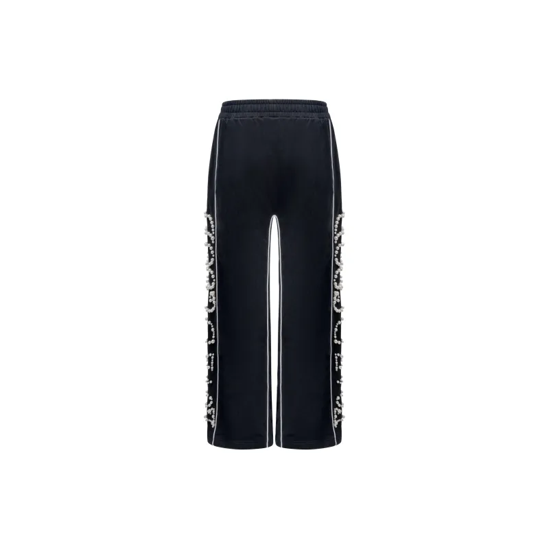 GOODBRAND Casual Pants Unisex Black-1