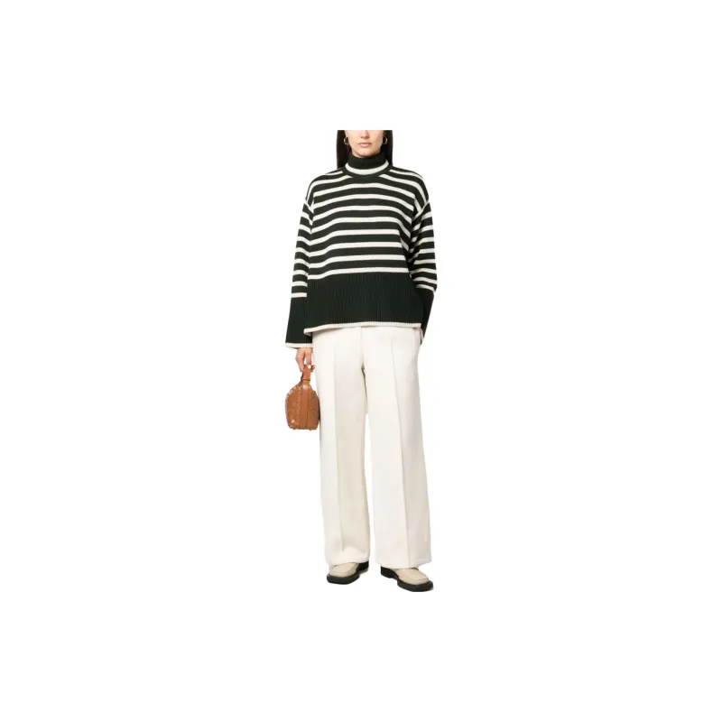 TOTEME Striped Wool cotton Jumper-2