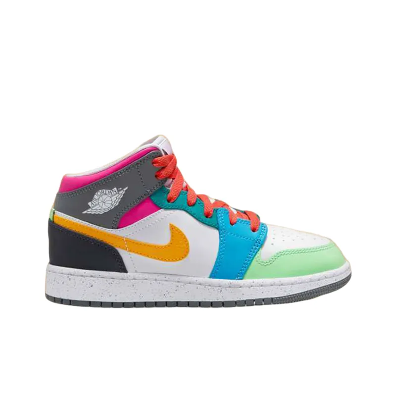 Air Jordan 1 Mid SE GS 'Multi-Color'-1