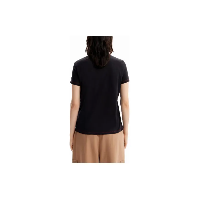 Desigual T Shirts Women's Black-2