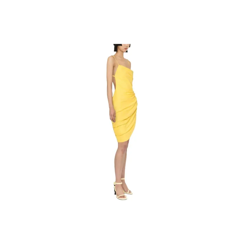 Jacquemus Slip Dresses Women's Yellow-2