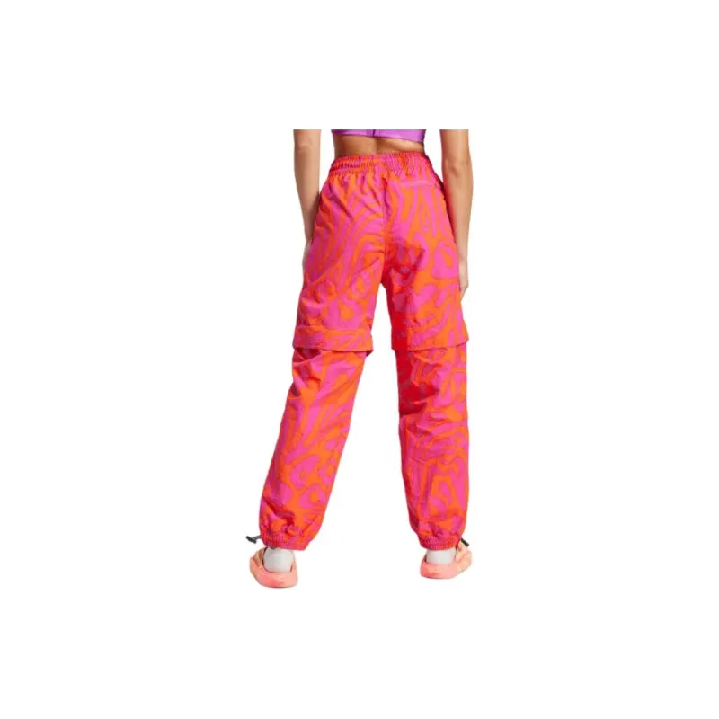 Adidas Stella McCartney Casual Pants Women's Vibrant Orange/Genuine Scarlet-3