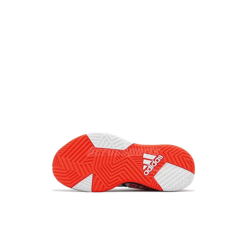adidas Own The Game 2.0 J 'White Solar Red'-5