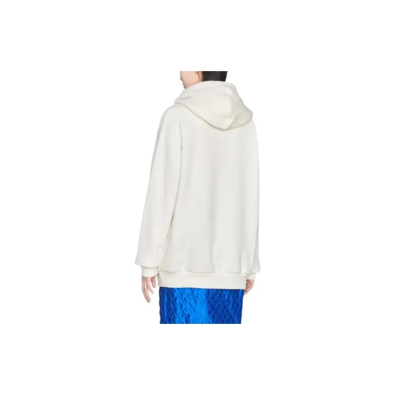 GUCCI X The North Face Cotton Sweatshirt Off White/Multicolor-3