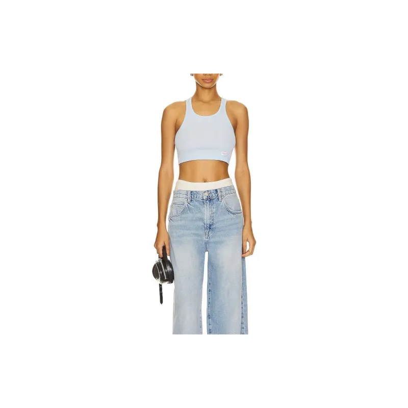 Alexander Wang Tank Tops Women's Sky Blue-4