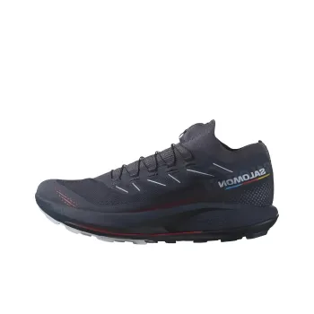 SALOMON Pulsar Trail Cushioning, Slip Resistant, And Abrasion Resistant Low Top Running Shoes Men's Black