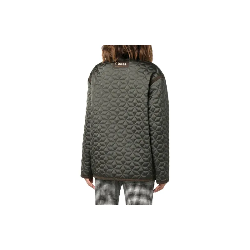 GUCCI Jackets Women's Green-3