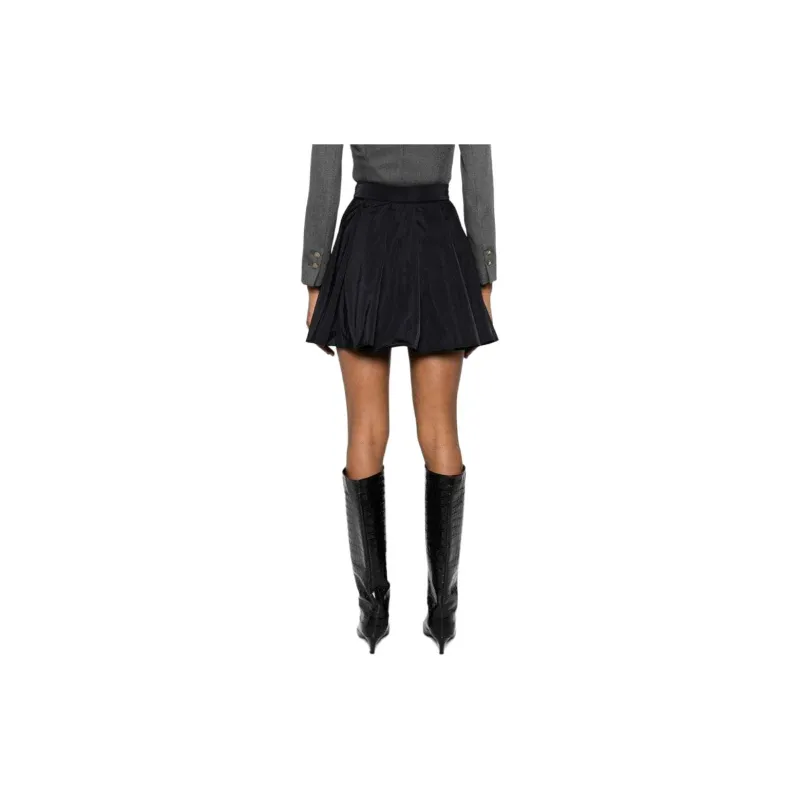 Elisabetta Franchi Zipped Pleated Mini Skirt-2