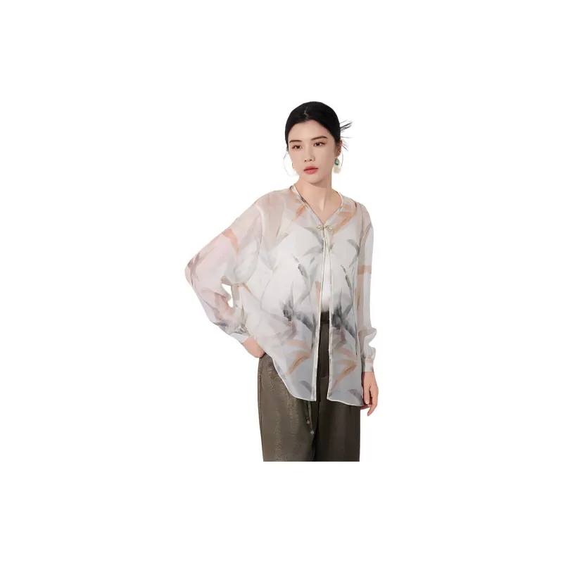 BBLLUUEE Shirt Women's Morning Sky Green-1