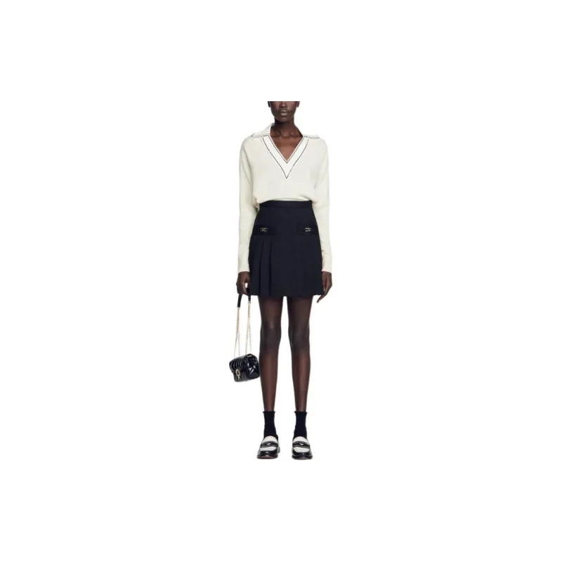 Sandro Sweaters Women's White-1
