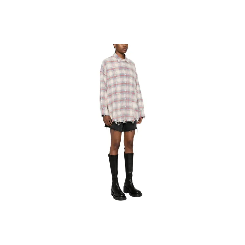R13 SS24 Shirt Women's Light Blue-3