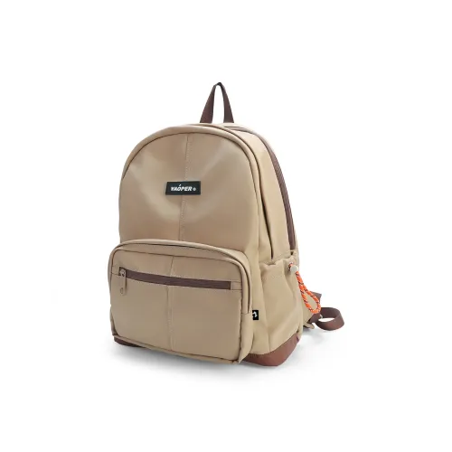 VAOPER Wild Child Movie Official Collaboration Polyester Backpacks Backpack Large Size Unisex Khaki