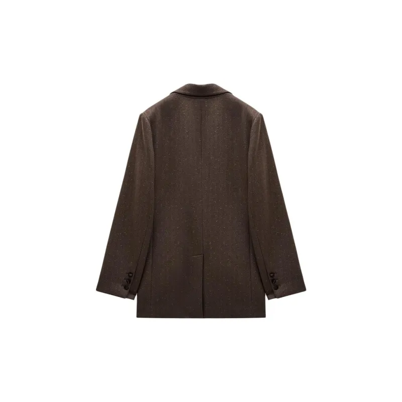INSUN Business Suit Women's Chestnut-1