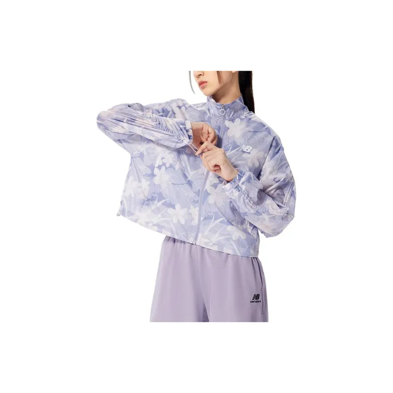 New Balance Jackets Women's Purple-3