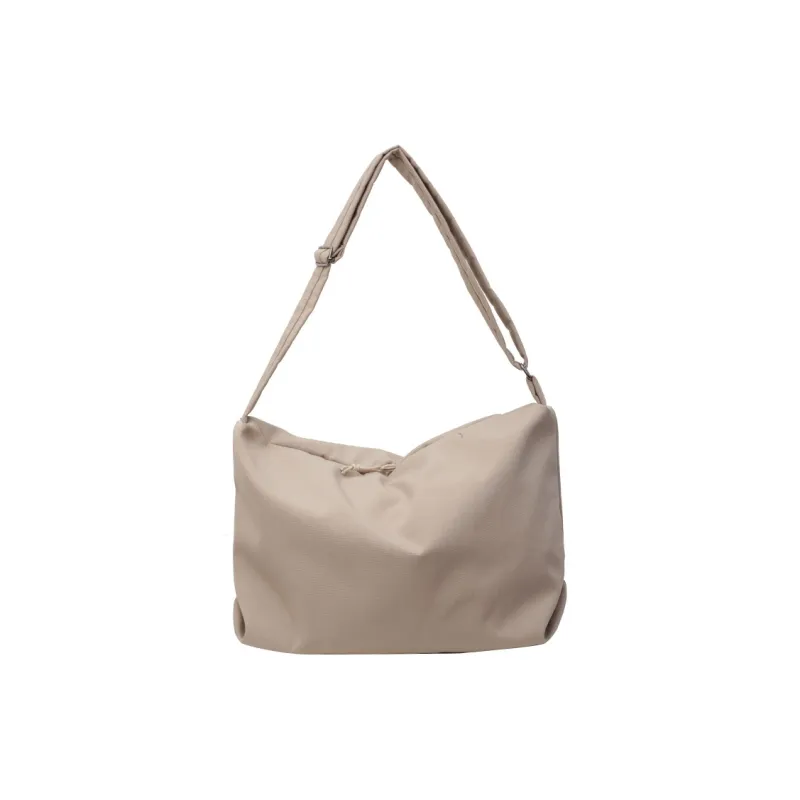 Parker Bear Fabric Shoulder Bag Crossbody Bag Regular Unisex Light Green/Ecru/Black/Khaki/Taro Color-7