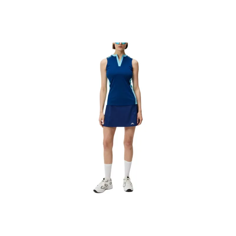 J.Lindeberg T Shirt Women's Blue-1