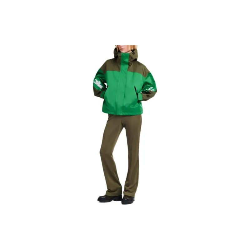 LONGCHAMP Jackets Coats Women's Green-1