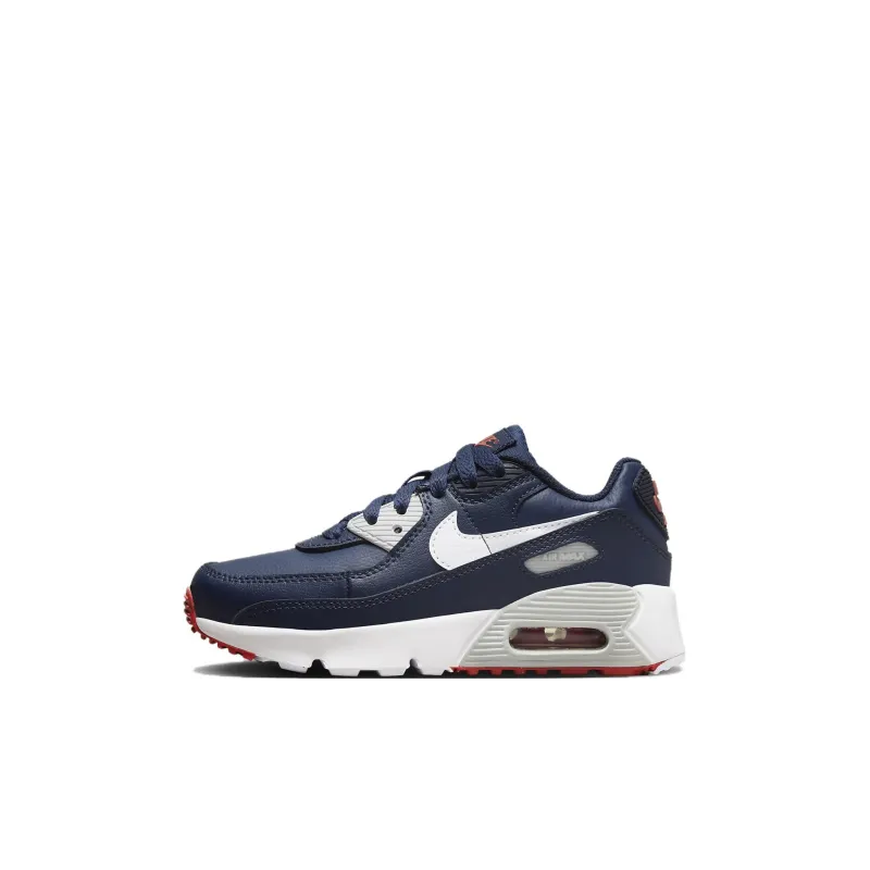 Nike Air Max 90 Leather Obsidian Track Red PS-0