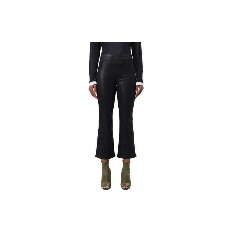FRAME High Waist Flared Trousers-1