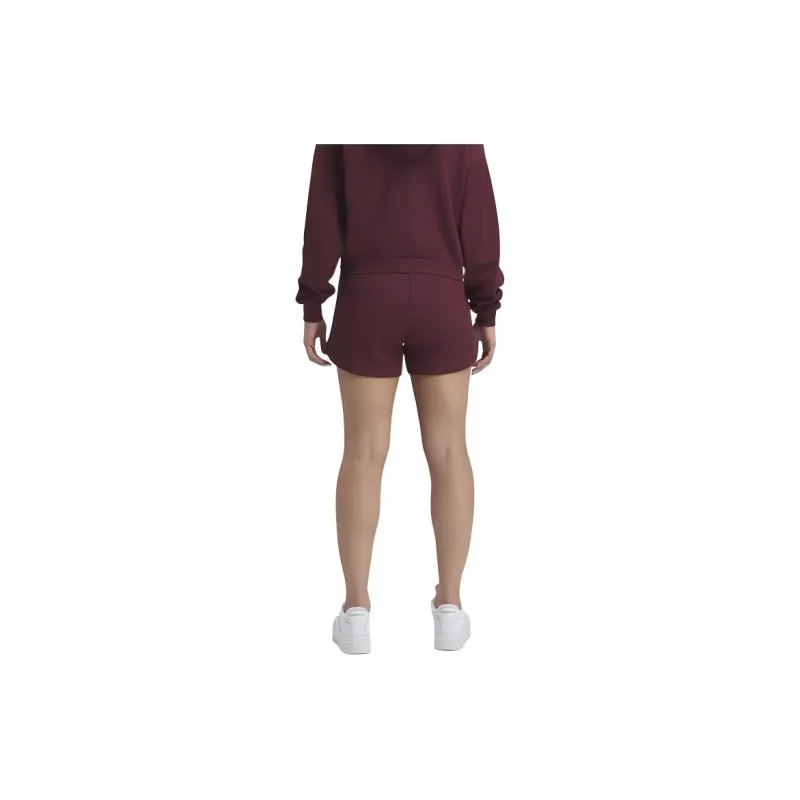 Reebok Rie Waffle Short Sports Shorts Women's Burgundy Red-3