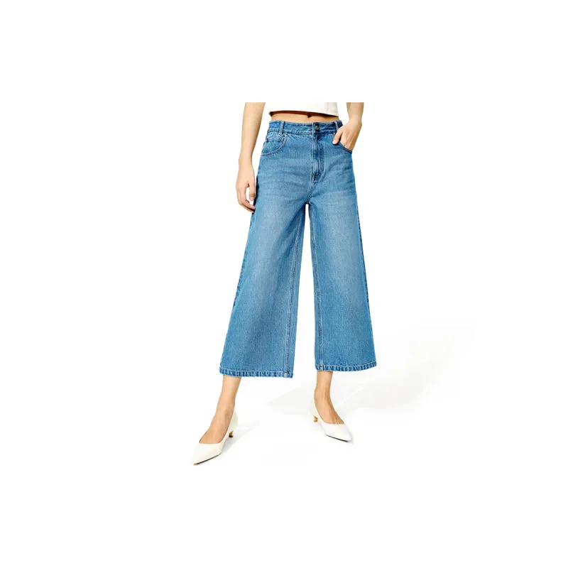 CALVINLUO Jeans 007 Women's Light Blue-3