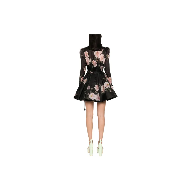 Zimmermann SS24 Long-Sleeved Dresses Women's Black-2