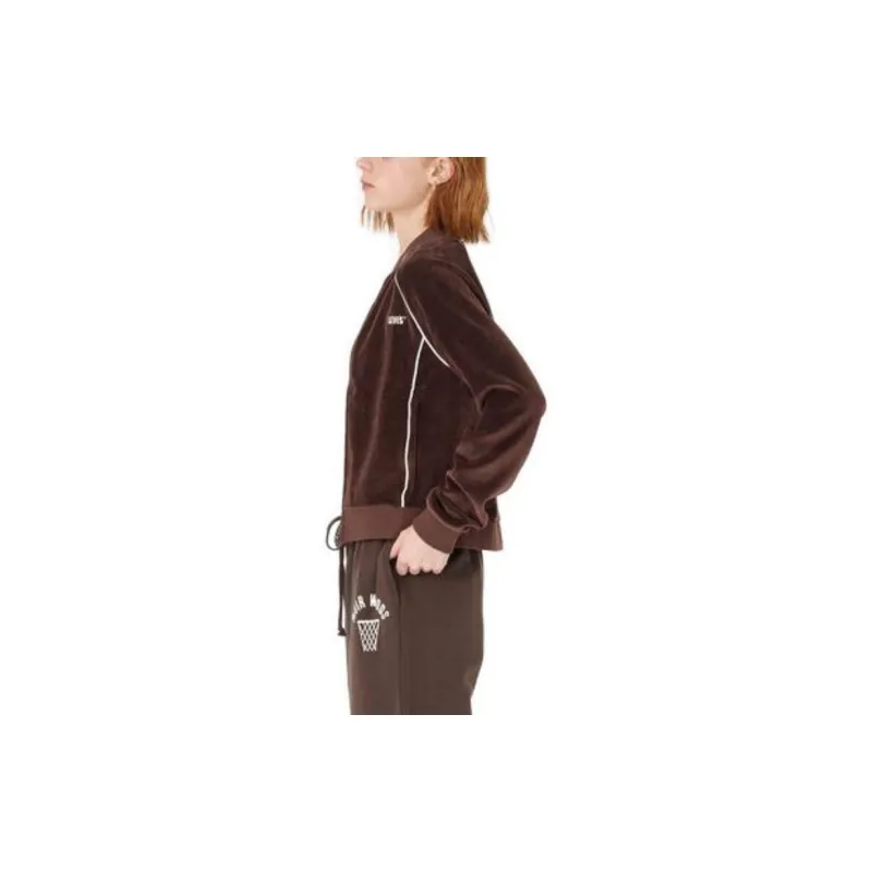 Levis Velvet Jackets Women's Brown-4